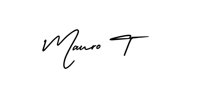 AmerikaSignatureDemo-Regular is a professional signature style that is perfect for those who want to add a touch of class to their signature. It is also a great choice for those who want to make their signature more unique. Get Mauro T name to fancy signature for free. Mauro T signature style 3 images and pictures png