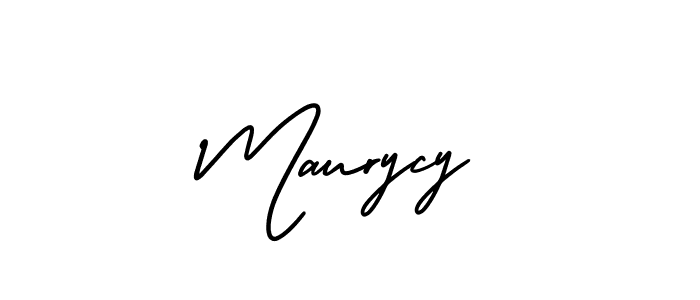 This is the best signature style for the Maurycy name. Also you like these signature font (AmerikaSignatureDemo-Regular). Mix name signature. Maurycy signature style 3 images and pictures png