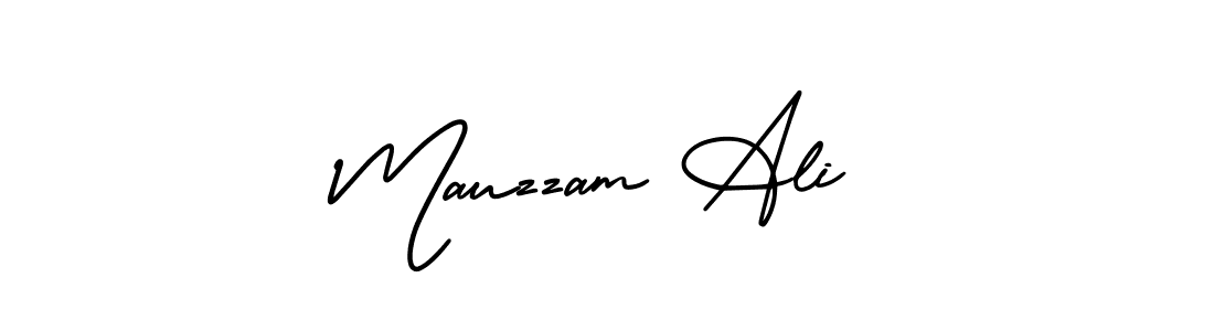 if you are searching for the best signature style for your name Mauzzam Ali. so please give up your signature search. here we have designed multiple signature styles  using AmerikaSignatureDemo-Regular. Mauzzam Ali signature style 3 images and pictures png