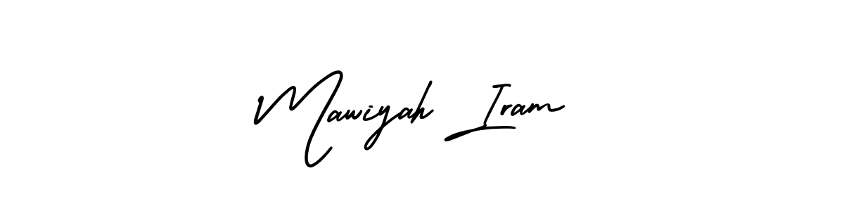 Best and Professional Signature Style for Mawiyah Iram. AmerikaSignatureDemo-Regular Best Signature Style Collection. Mawiyah Iram signature style 3 images and pictures png