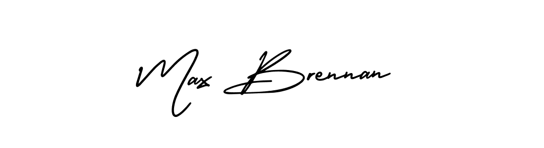 Best and Professional Signature Style for Max Brennan. AmerikaSignatureDemo-Regular Best Signature Style Collection. Max Brennan signature style 3 images and pictures png