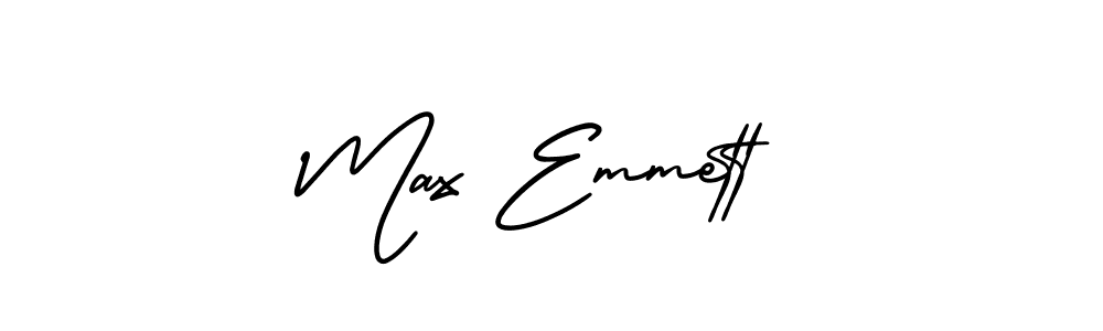 Best and Professional Signature Style for Max Emmett. AmerikaSignatureDemo-Regular Best Signature Style Collection. Max Emmett signature style 3 images and pictures png