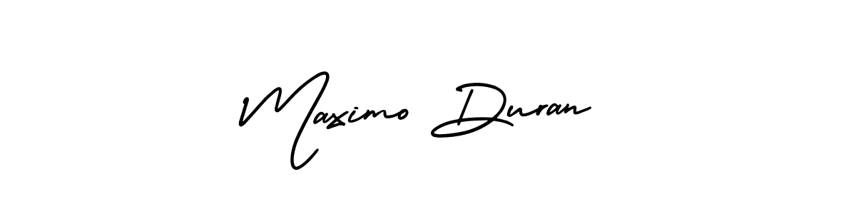 Check out images of Autograph of Maximo Duran name. Actor Maximo Duran Signature Style. AmerikaSignatureDemo-Regular is a professional sign style online. Maximo Duran signature style 3 images and pictures png