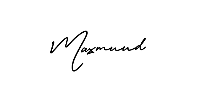 Similarly AmerikaSignatureDemo-Regular is the best handwritten signature design. Signature creator online .You can use it as an online autograph creator for name Maxmuud. Maxmuud signature style 3 images and pictures png