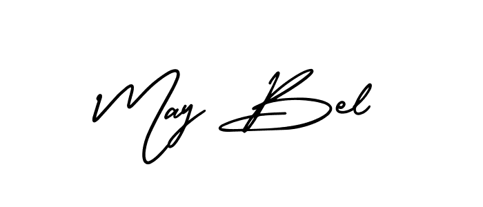 Check out images of Autograph of May Bel name. Actor May Bel Signature Style. AmerikaSignatureDemo-Regular is a professional sign style online. May Bel signature style 3 images and pictures png