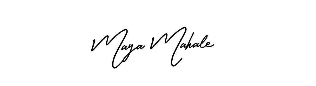 Check out images of Autograph of Maya Mahale name. Actor Maya Mahale Signature Style. AmerikaSignatureDemo-Regular is a professional sign style online. Maya Mahale signature style 3 images and pictures png