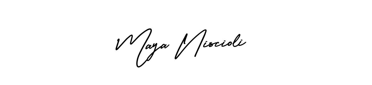 Best and Professional Signature Style for Maya Niscioli. AmerikaSignatureDemo-Regular Best Signature Style Collection. Maya Niscioli signature style 3 images and pictures png