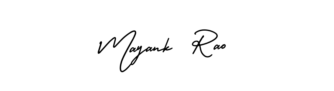 Also we have Mayank  Rao name is the best signature style. Create professional handwritten signature collection using AmerikaSignatureDemo-Regular autograph style. Mayank  Rao signature style 3 images and pictures png