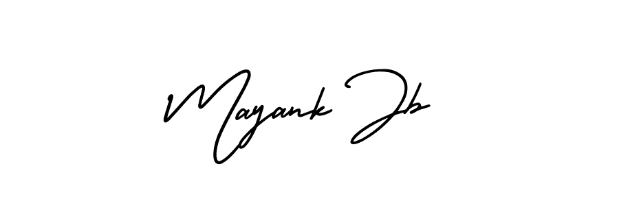 if you are searching for the best signature style for your name Mayank Jb. so please give up your signature search. here we have designed multiple signature styles  using AmerikaSignatureDemo-Regular. Mayank Jb signature style 3 images and pictures png