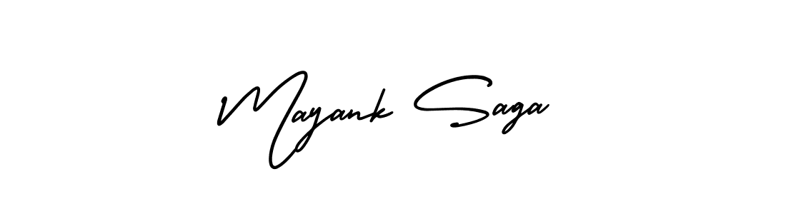 Check out images of Autograph of Mayank Saga name. Actor Mayank Saga Signature Style. AmerikaSignatureDemo-Regular is a professional sign style online. Mayank Saga signature style 3 images and pictures png