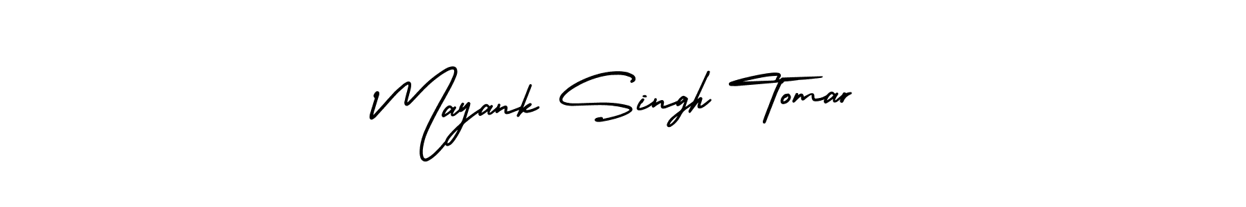 How to make Mayank Singh Tomar signature? AmerikaSignatureDemo-Regular is a professional autograph style. Create handwritten signature for Mayank Singh Tomar name. Mayank Singh Tomar signature style 3 images and pictures png