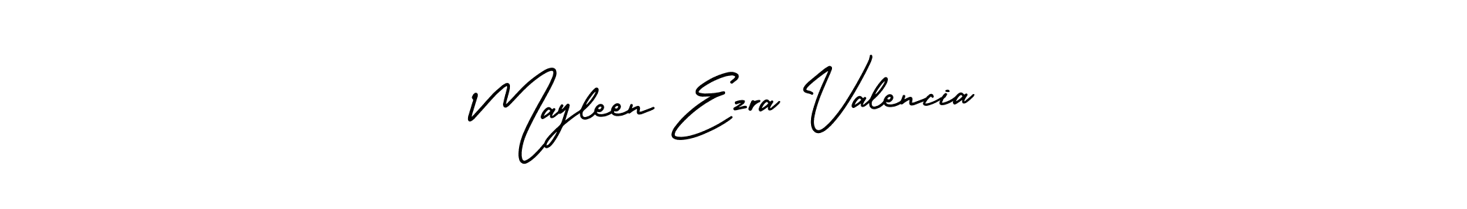 How to Draw Mayleen Ezra Valencia signature style? AmerikaSignatureDemo-Regular is a latest design signature styles for name Mayleen Ezra Valencia. Mayleen Ezra Valencia signature style 3 images and pictures png