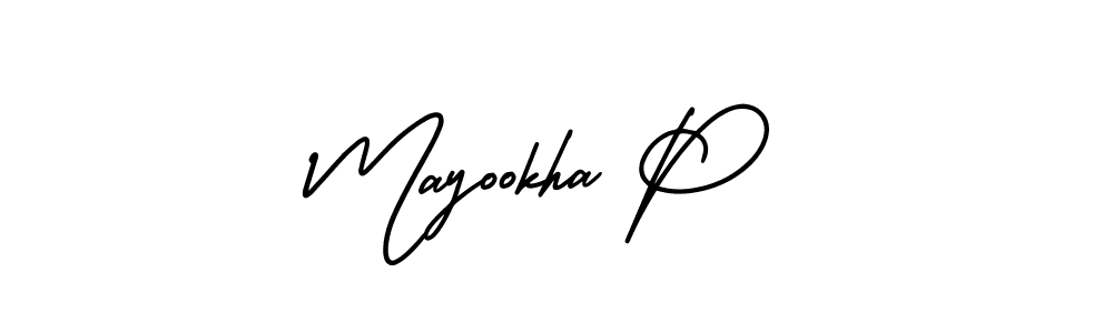 Best and Professional Signature Style for Mayookha P. AmerikaSignatureDemo-Regular Best Signature Style Collection. Mayookha P signature style 3 images and pictures png