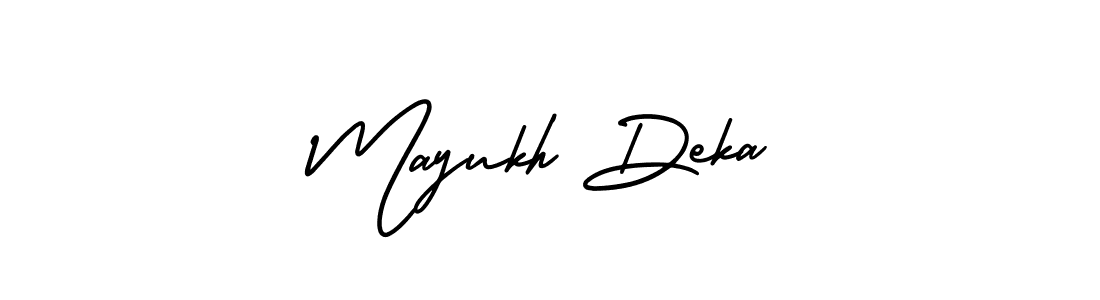 Here are the top 10 professional signature styles for the name Mayukh Deka. These are the best autograph styles you can use for your name. Mayukh Deka signature style 3 images and pictures png