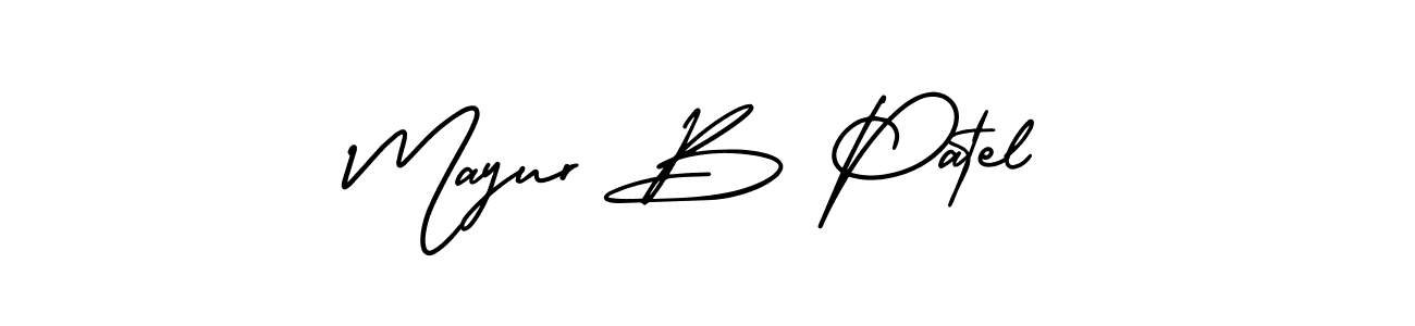 Check out images of Autograph of Mayur B Patel name. Actor Mayur B Patel Signature Style. AmerikaSignatureDemo-Regular is a professional sign style online. Mayur B Patel signature style 3 images and pictures png