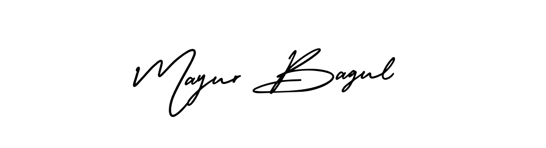 How to Draw Mayur Bagul signature style? AmerikaSignatureDemo-Regular is a latest design signature styles for name Mayur Bagul. Mayur Bagul signature style 3 images and pictures png