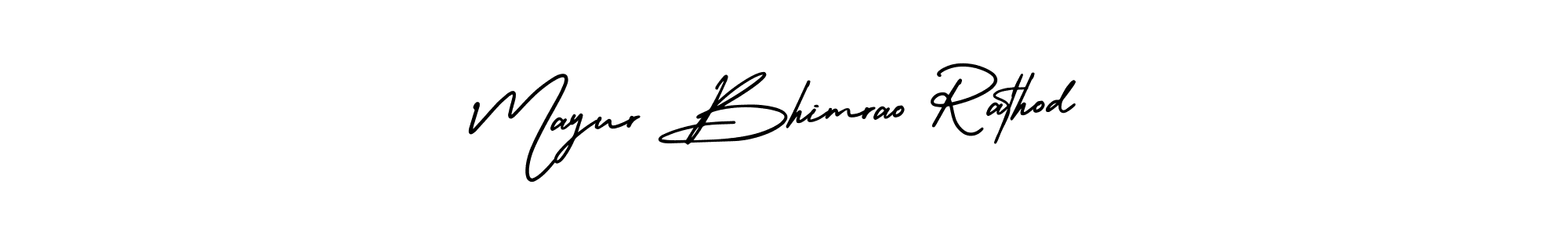 Make a beautiful signature design for name Mayur Bhimrao Rathod. Use this online signature maker to create a handwritten signature for free. Mayur Bhimrao Rathod signature style 3 images and pictures png