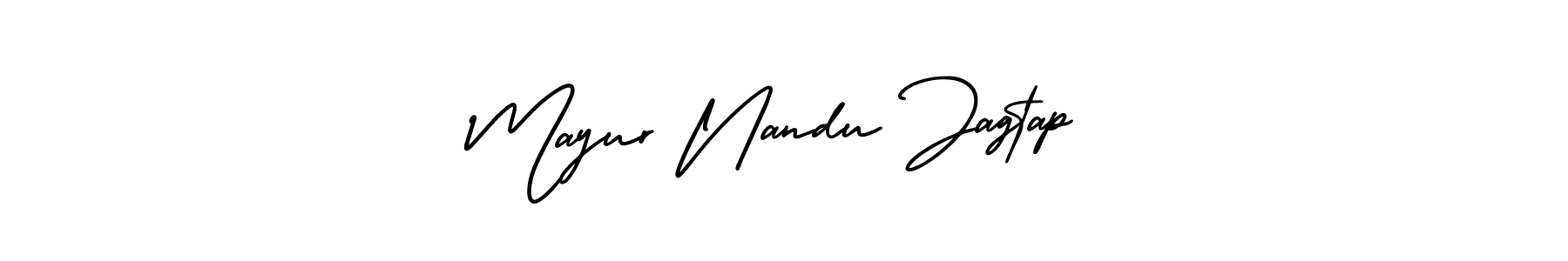 Also we have Mayur Nandu Jagtap name is the best signature style. Create professional handwritten signature collection using AmerikaSignatureDemo-Regular autograph style. Mayur Nandu Jagtap signature style 3 images and pictures png