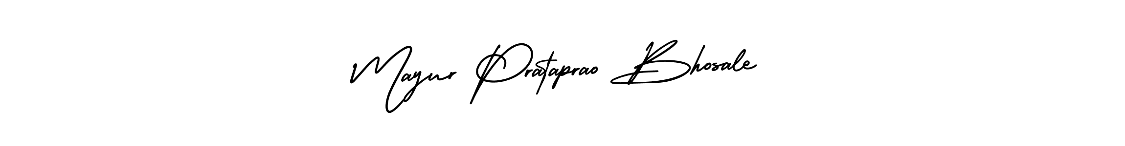 Also You can easily find your signature by using the search form. We will create Mayur Prataprao Bhosale name handwritten signature images for you free of cost using AmerikaSignatureDemo-Regular sign style. Mayur Prataprao Bhosale signature style 3 images and pictures png