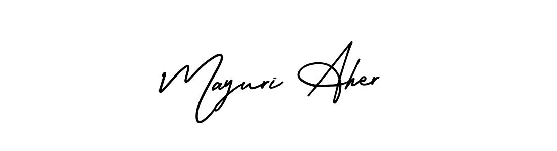 See photos of Mayuri Aher official signature by Spectra . Check more albums & portfolios. Read reviews & check more about AmerikaSignatureDemo-Regular font. Mayuri Aher signature style 3 images and pictures png