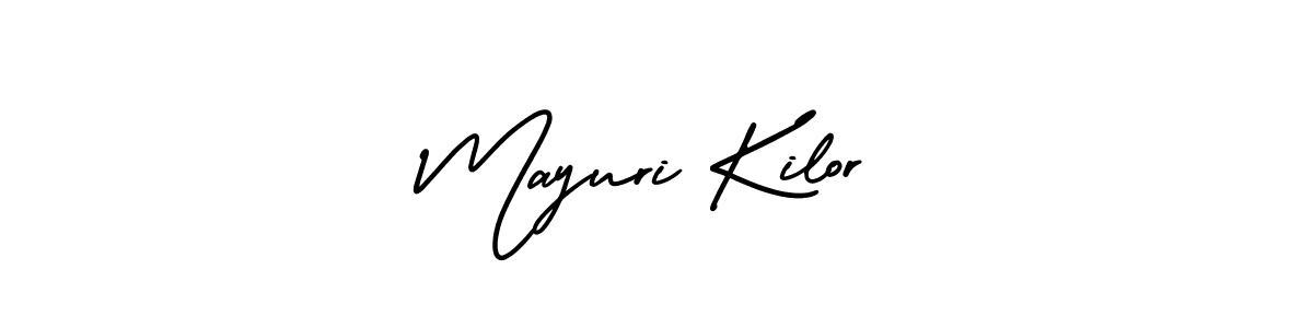 Also we have Mayuri Kilor name is the best signature style. Create professional handwritten signature collection using AmerikaSignatureDemo-Regular autograph style. Mayuri Kilor signature style 3 images and pictures png