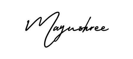 The AmerikaSignatureDemo-Regular lettering style adds unique flourish to name Mayushree. Stand out with a custom digital autograph made in seconds. Mayushree signature style 3 images and pictures png
