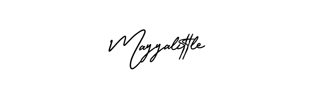 It looks lik you need a new signature style for name Mayyalittle. Design unique handwritten (AmerikaSignatureDemo-Regular) signature with our free signature maker in just a few clicks. Mayyalittle signature style 3 images and pictures png