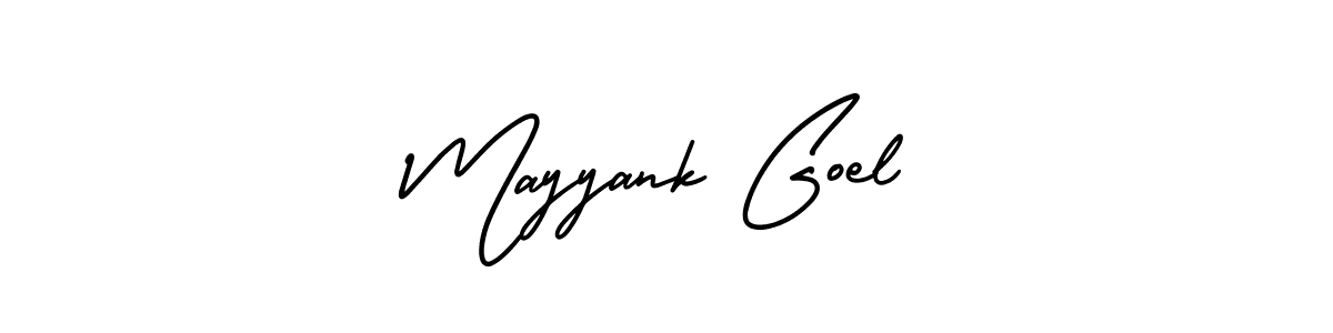 Similarly AmerikaSignatureDemo-Regular is the best handwritten signature design. Signature creator online .You can use it as an online autograph creator for name Mayyank Goel. Mayyank Goel signature style 3 images and pictures png