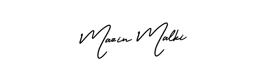 How to Draw Mazin Malki signature style? AmerikaSignatureDemo-Regular is a latest design signature styles for name Mazin Malki. Mazin Malki signature style 3 images and pictures png