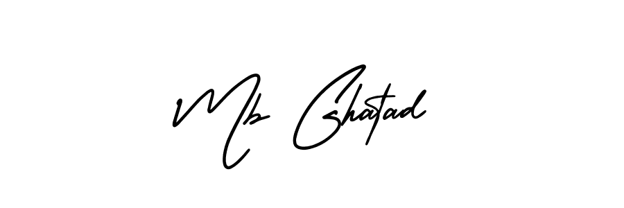 AmerikaSignatureDemo-Regular is a professional signature style that is perfect for those who want to add a touch of class to their signature. It is also a great choice for those who want to make their signature more unique. Get Mb Ghatad name to fancy signature for free. Mb Ghatad signature style 3 images and pictures png