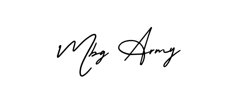 Use a signature maker to create a handwritten signature online. With this signature software, you can design (AmerikaSignatureDemo-Regular) your own signature for name Mbg Army. Mbg Army signature style 3 images and pictures png