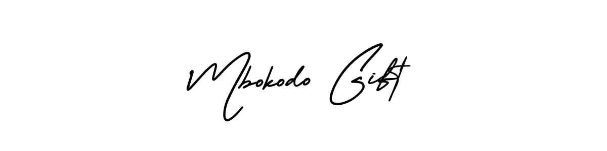 Once you've used our free online signature maker to create your best signature AmerikaSignatureDemo-Regular style, it's time to enjoy all of the benefits that Mbokodo Gift name signing documents. Mbokodo Gift signature style 3 images and pictures png