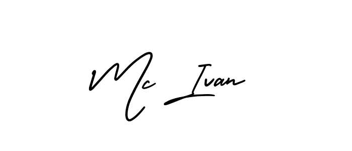 Similarly AmerikaSignatureDemo-Regular is the best handwritten signature design. Signature creator online .You can use it as an online autograph creator for name Mc Ivan. Mc Ivan signature style 3 images and pictures png