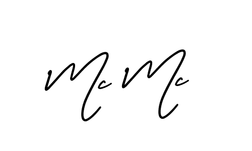 AmerikaSignatureDemo-Regular is a professional signature style that is perfect for those who want to add a touch of class to their signature. It is also a great choice for those who want to make their signature more unique. Get Mc Mc name to fancy signature for free. Mc Mc signature style 3 images and pictures png