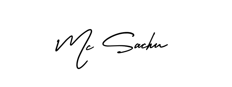 Here are the top 10 professional signature styles for the name Mc Sachu. These are the best autograph styles you can use for your name. Mc Sachu signature style 3 images and pictures png