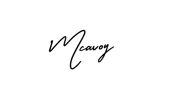 Create a beautiful signature design for name Mcavoy. With this signature (AmerikaSignatureDemo-Regular) fonts, you can make a handwritten signature for free. Mcavoy signature style 3 images and pictures png
