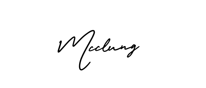 Also we have Mcclung name is the best signature style. Create professional handwritten signature collection using AmerikaSignatureDemo-Regular autograph style. Mcclung signature style 3 images and pictures png
