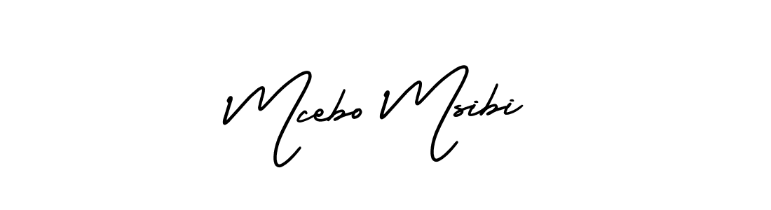 Also we have Mcebo Msibi name is the best signature style. Create professional handwritten signature collection using AmerikaSignatureDemo-Regular autograph style. Mcebo Msibi signature style 3 images and pictures png