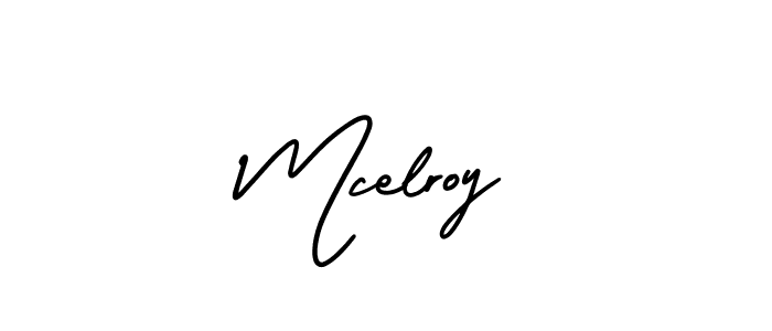 AmerikaSignatureDemo-Regular is a professional signature style that is perfect for those who want to add a touch of class to their signature. It is also a great choice for those who want to make their signature more unique. Get Mcelroy name to fancy signature for free. Mcelroy signature style 3 images and pictures png