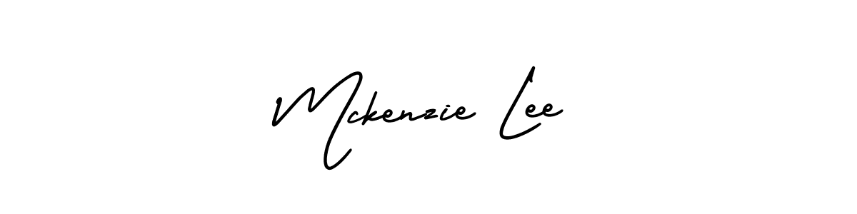 It looks lik you need a new signature style for name Mckenzie Lee. Design unique handwritten (AmerikaSignatureDemo-Regular) signature with our free signature maker in just a few clicks. Mckenzie Lee signature style 3 images and pictures png