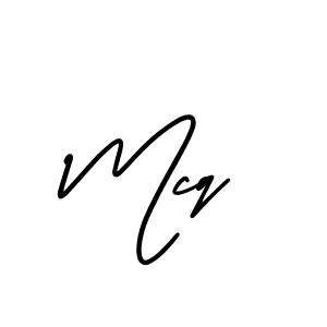 You should practise on your own different ways (AmerikaSignatureDemo-Regular) to write your name (Mcq) in signature. don't let someone else do it for you. Mcq signature style 3 images and pictures png