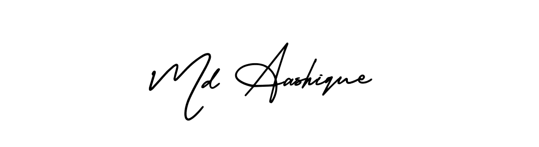 Make a beautiful signature design for name Md Aashique. Use this online signature maker to create a handwritten signature for free. Md Aashique signature style 3 images and pictures png