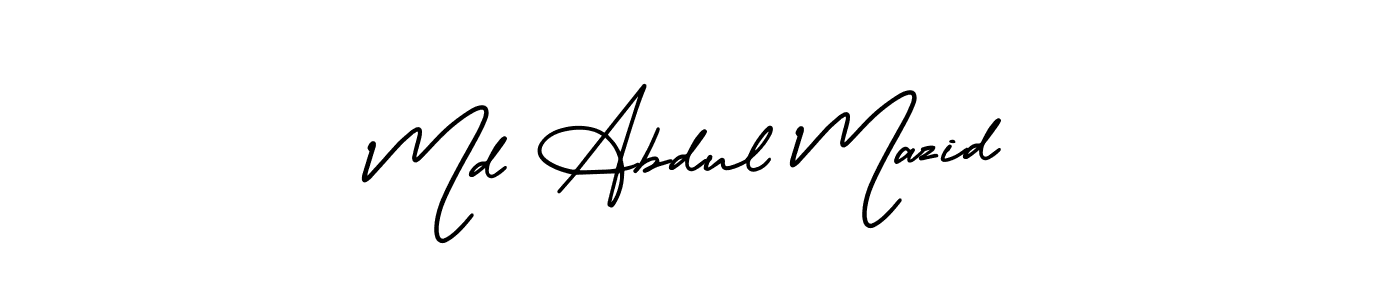 Md Abdul Mazid stylish signature style. Best Handwritten Sign (AmerikaSignatureDemo-Regular) for my name. Handwritten Signature Collection Ideas for my name Md Abdul Mazid. Md Abdul Mazid signature style 3 images and pictures png