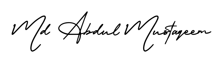 Transform the name Md Abdul Mustaqeem into a signature masterpiece using AmerikaSignatureDemo-Regular font. Ideal for photographers, artists, and creators looking for watermarks. Md Abdul Mustaqeem signature style 3 images and pictures png