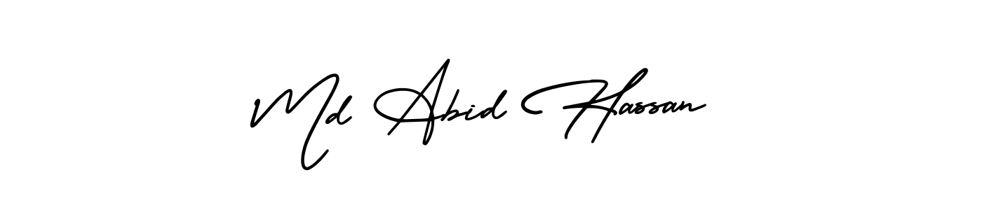 Make a beautiful signature design for name Md Abid Hassan. Use this online signature maker to create a handwritten signature for free. Md Abid Hassan signature style 3 images and pictures png