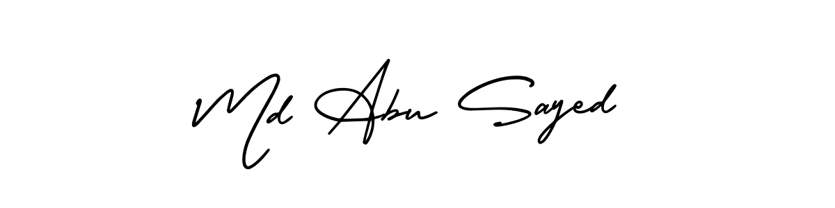 Also You can easily find your signature by using the search form. We will create Md Abu Sayed name handwritten signature images for you free of cost using AmerikaSignatureDemo-Regular sign style. Md Abu Sayed signature style 3 images and pictures png