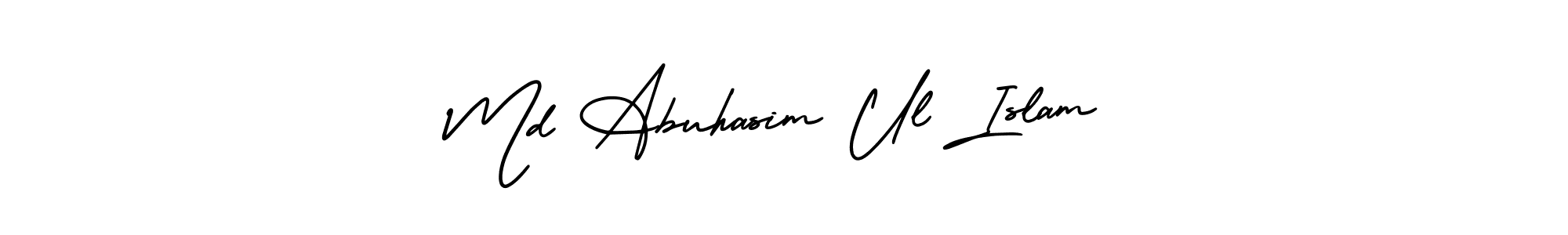 Make a short Md Abuhasim Ul Islam signature style. Manage your documents anywhere anytime using AmerikaSignatureDemo-Regular. Create and add eSignatures, submit forms, share and send files easily. Md Abuhasim Ul Islam signature style 3 images and pictures png