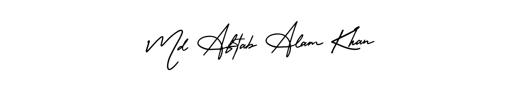 Make a beautiful signature design for name Md Aftab Alam Khan. Use this online signature maker to create a handwritten signature for free. Md Aftab Alam Khan signature style 3 images and pictures png