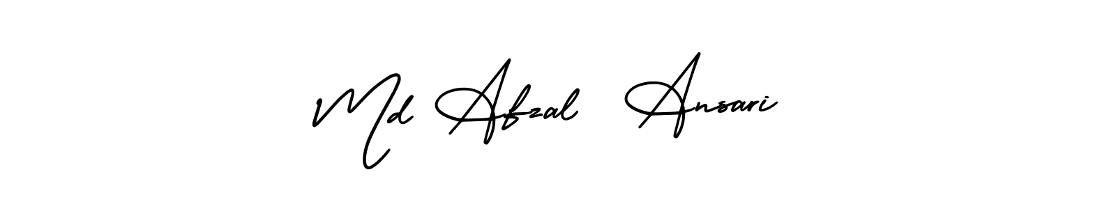 AmerikaSignatureDemo-Regular is a professional signature style that is perfect for those who want to add a touch of class to their signature. It is also a great choice for those who want to make their signature more unique. Get Md Afzal  Ansari name to fancy signature for free. Md Afzal  Ansari signature style 3 images and pictures png