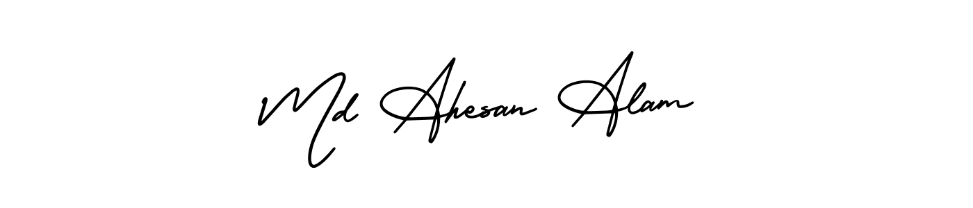 See photos of Md Ahesan Alam official signature by Spectra . Check more albums & portfolios. Read reviews & check more about AmerikaSignatureDemo-Regular font. Md Ahesan Alam signature style 3 images and pictures png